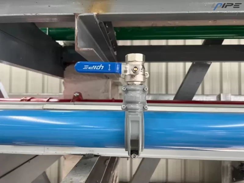 Mavi Alüminyum Basınçlı Hava Borusu Mavi Alüminyum Basınçlı Hava Borusu